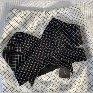 KEEPSAKE the Label Black and White Pencil Skirt and Bustier